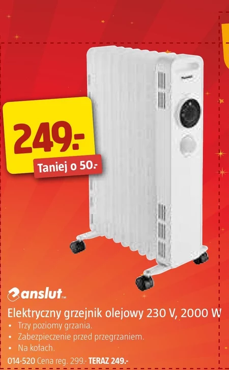 Grzejnik elektryczny Anslut