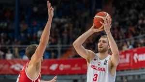 Michał Sokołowski był jednym z czołowych zawodników w meczu ze Szwajcarią