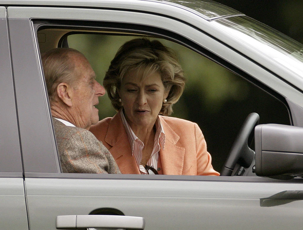 Książę Filip i Penny Knatchbull na Royal Windsor Horse Show w 2009 roku