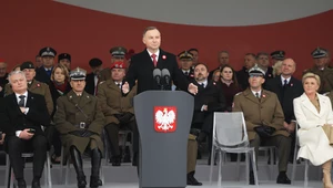 Prezydent podczas uroczystości z okazji 11 listopada