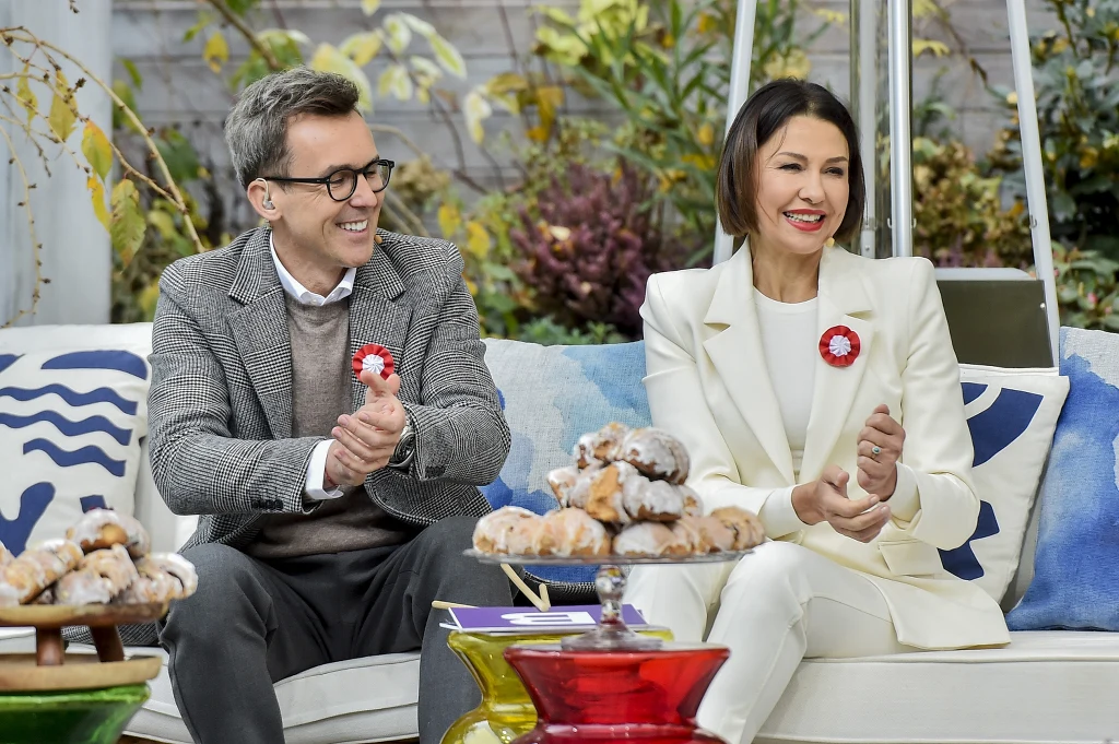 Anna Popek i Maciej Kurzajewski w "Pytaniu na śniadanie" Anna Popek i Maciej Kurzajewski w "Pytaniu na śniadanie"