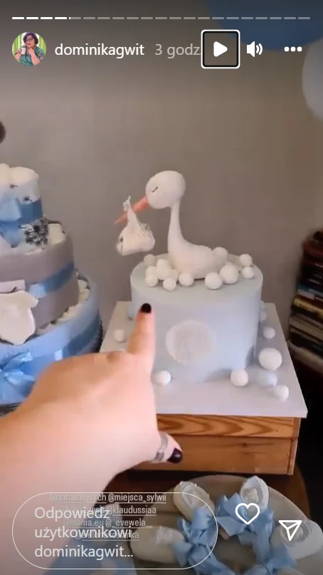 Dominika Gwit i jej baby shower Dominika Gwit i jej baby shower