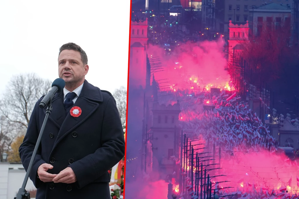 Rafał Trzaskowski podsumował tegoroczny Marsz Niepodległości Rafał Trzaskowski podsumował tegoroczny Marsz Niepodległości