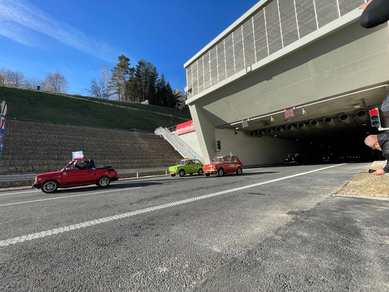 Otwarcie tunelu na Zakopiance Otwarcie tunelu na Zakopiance