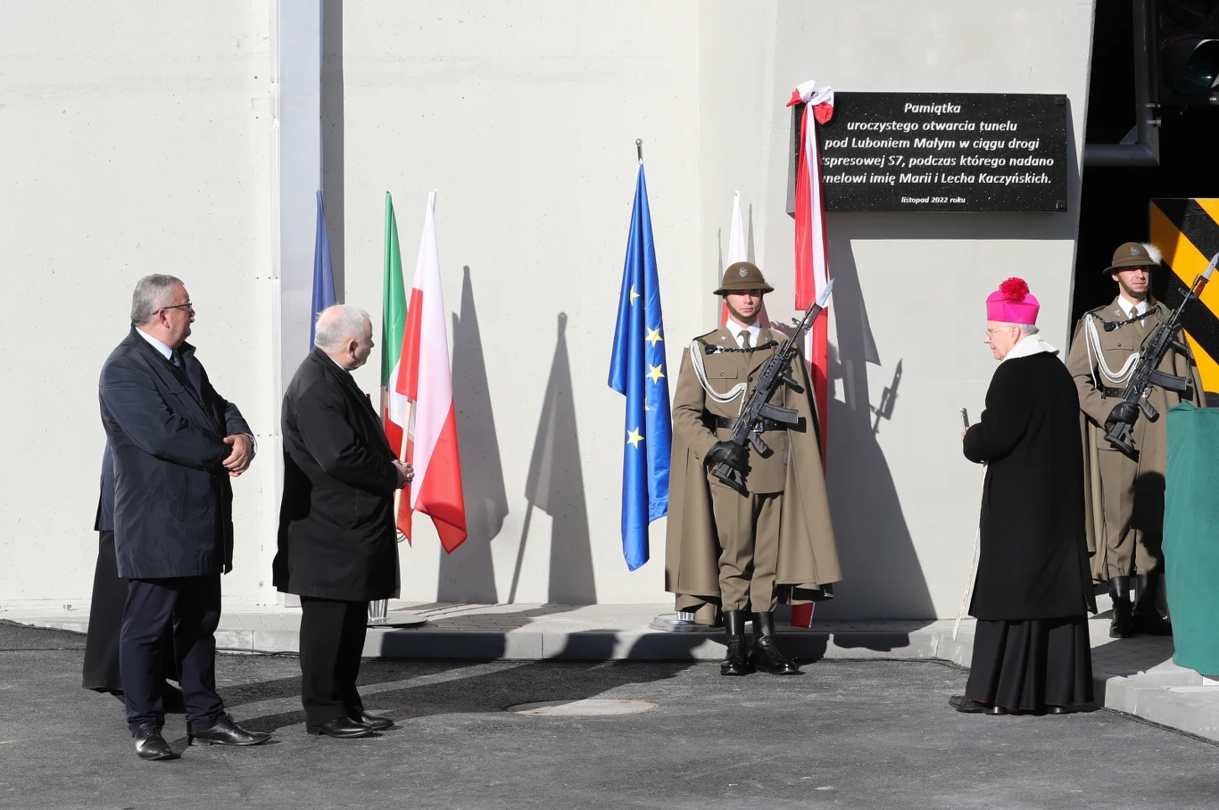 Otwarcie tunelu na Zakopiance Otwarcie tunelu na Zakopiance