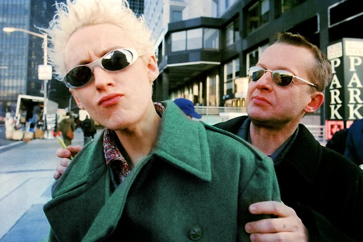 Bogusław Linda i Rafał Olbrychski w filmie "Szczęśliwego Nowego Jorku"