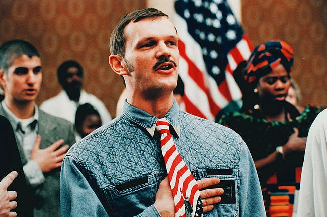 Cezary Pazura w filmie "Szczęśliwego Nowgo Jorku"