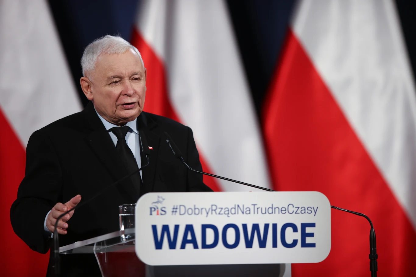 Jarosław Kaczyński w Wadowicach Jarosław Kaczyński w Wadowicach