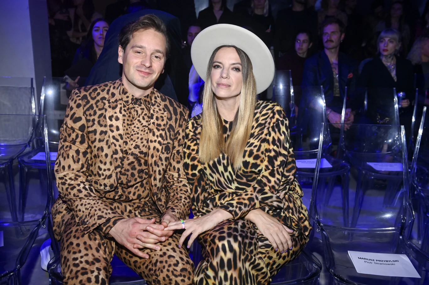 Krzysztof Zalewski z partnerką. Krzysztof Zalewski z partnerką.