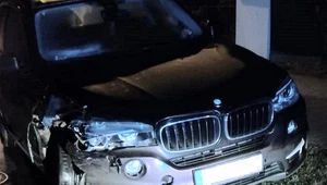 Po pijanemu rozbiła BMW. "Wsypał ją" jej własny samochód