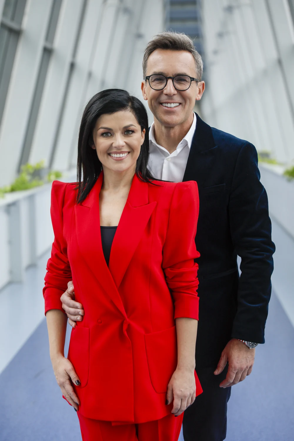 Maciej Kurzajewski i Katarzyna Cichopek Maciej Kurzajewski i Katarzyna Cichopek