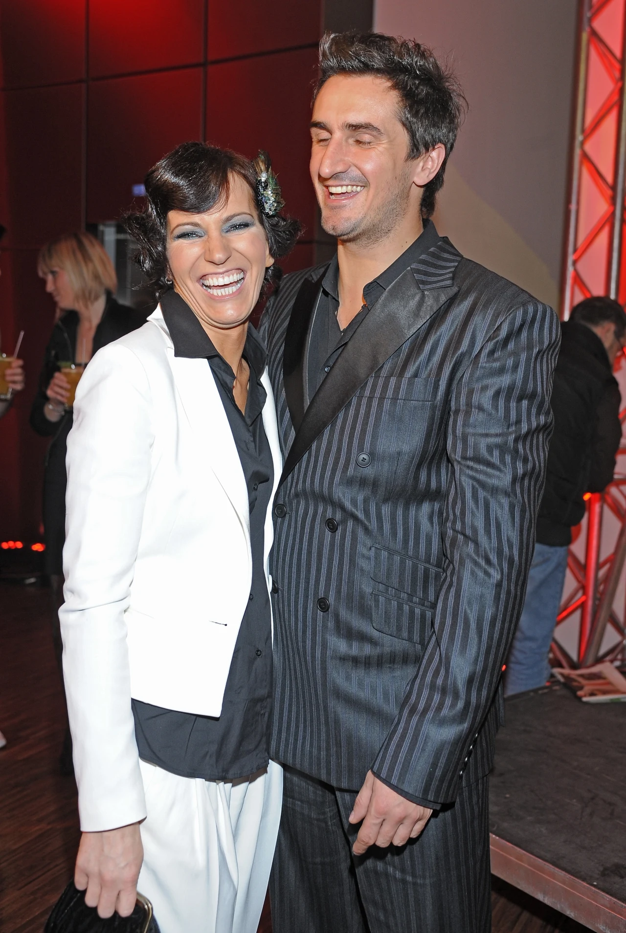 Paulina Smaszcz i Sebastian Karpiel-Bułecka na gali Oskary Fashion 2008