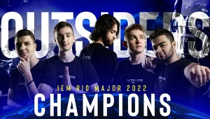 Outsiders z wielkim sukcesem. Drużyna sięgnęła po najcenniejsze trofeum IEM Rio Major 2022