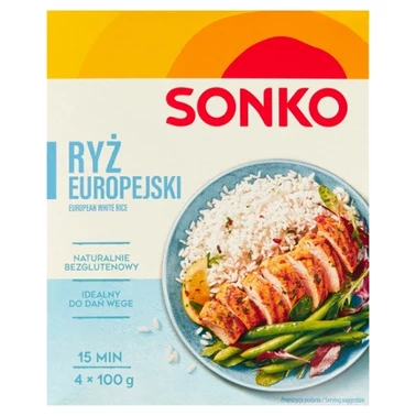 Sonko Ryż europejski 400 g (4 x 100 g) - 1