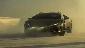 Lamborghini Huracan Sterrato coraz bliżej premiery. Są pierwsze zdjęcia