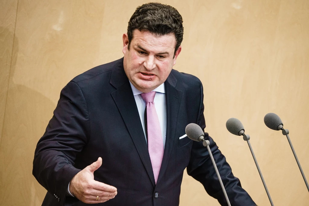 Niemcy. Federalny minister pracy Hubertus Heil (SPD) Niemcy. Federalny minister pracy Hubertus Heil (SPD)