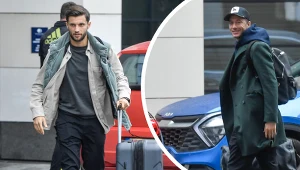 Modne stylówki i drogie auta. Tak "Biało-Czerwoni" dotarli na zgrupowanie