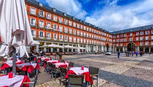 Wielu młodych Hiszpanów nie ma pracy. Na zdj. Madryt