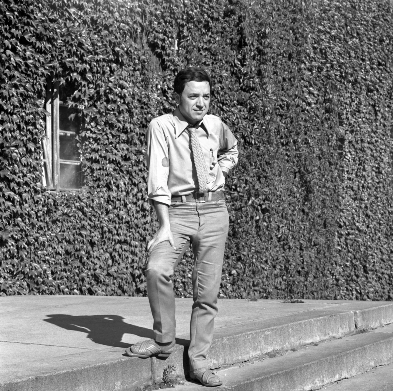 Jerzy Połomski w trakcie VI Krajowego Festiwalu Piosenki Polskiej w Opolu w 1968 r.