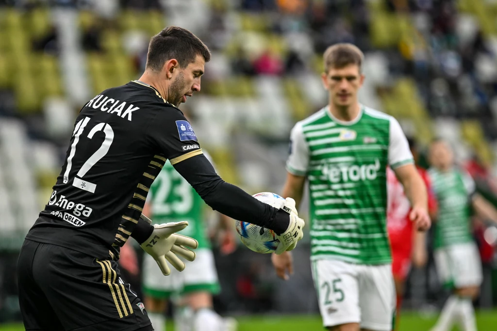 Dusan Kuciak i Michał Nalepa (Lechia) Dusan Kuciak i Michał Nalepa (Lechia)