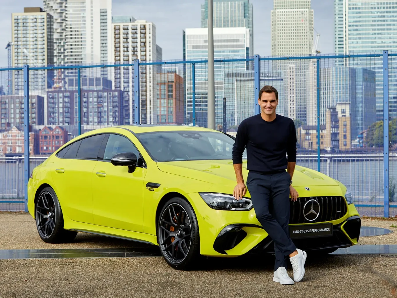 Mercedes-AMG GT 63 S E Performance od Rogera Federera.