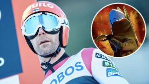 Znany skoczek znowu zaskakuje! W takim stroju wystąpił w krajowej telewizji