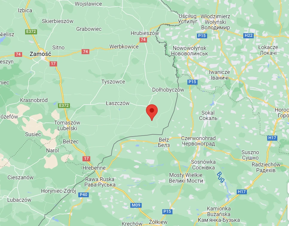 Lokalizacja miejscowości Przewodów