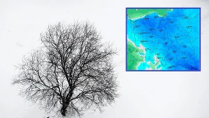 Nad Polskę nadciąga arktyczny front / Twitter @IMGW_CMM