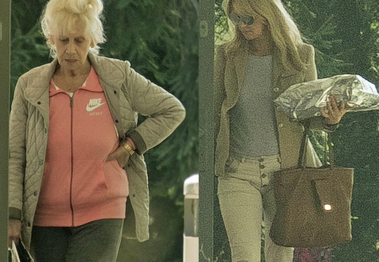 Krystyna Loska z córką Grażyną Krystyna Loska z córką Grażyną