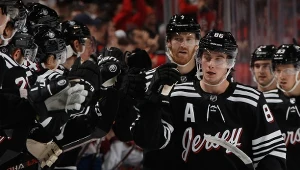 Jack Hughes strzelił dwa gole