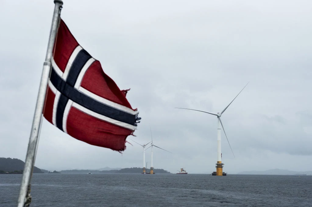 W Norwegii w 2017 r. powstała pierwsza na świecie morska farma wiatrowa
