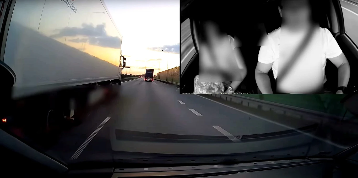 Czy jazda z prędkością zmuszająca ciężarówki do wyprzedzania jest zgodne przepisami? Może tak być. Ale na pewno nie jest bezpieczna Czy jazda z prędkością zmuszająca ciężarówki do wyprzedzania jest zgodne przepisami? Może tak być. Ale na pewno nie jest bezpieczna