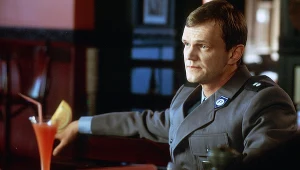 Cezary Pazura na planie filmu "Kiler" 