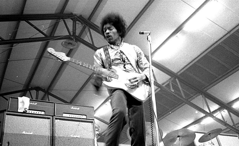 Jimi Hendrix w 1967 roku