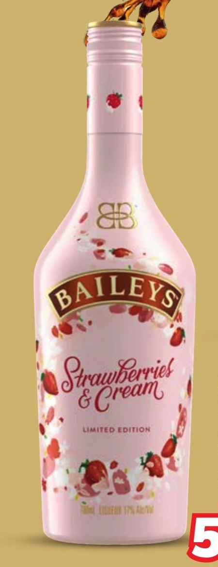 Baileys Strawberries & Cream Likier irlandzki 700 ml
