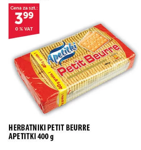 Apetitki Petit Beurre Herbatniki 400 g