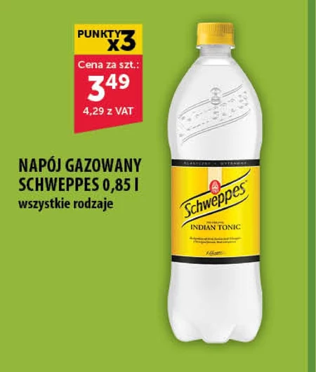 Schweppes Indian Tonic Napój gazowany 1,2 l