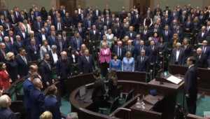 Sejm podczas przemówienia premiera