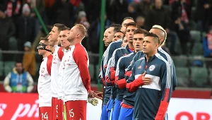 Minuta ciszy przed meczem Polska-Chile. Tak uczcili pamięć ofiar wojny