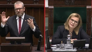 To spięcia między Małgorzatą Gosiewską a Grzegorzem Braunem doszło podczas 66. posiedzenia Sejmu