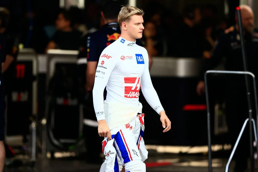 Mick Schumacher w barwach Haasa Mick Schumacher w barwach Haasa