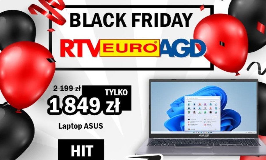 Black Week i inne promocje w EURO RTV AGD