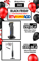 Black Friday w RTV EURO AGD - Ding Poleca Listopad 2022