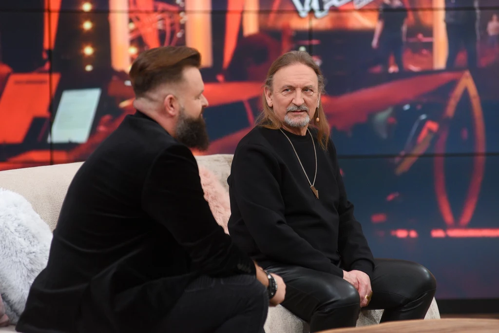 Marek Piekarczyk i Konrad Baum w "The Voice of Poland"