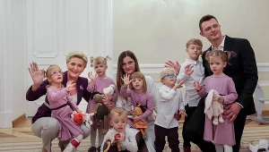 Sześcioraczki z Tylmanowej w Pałacu Prezydenckim