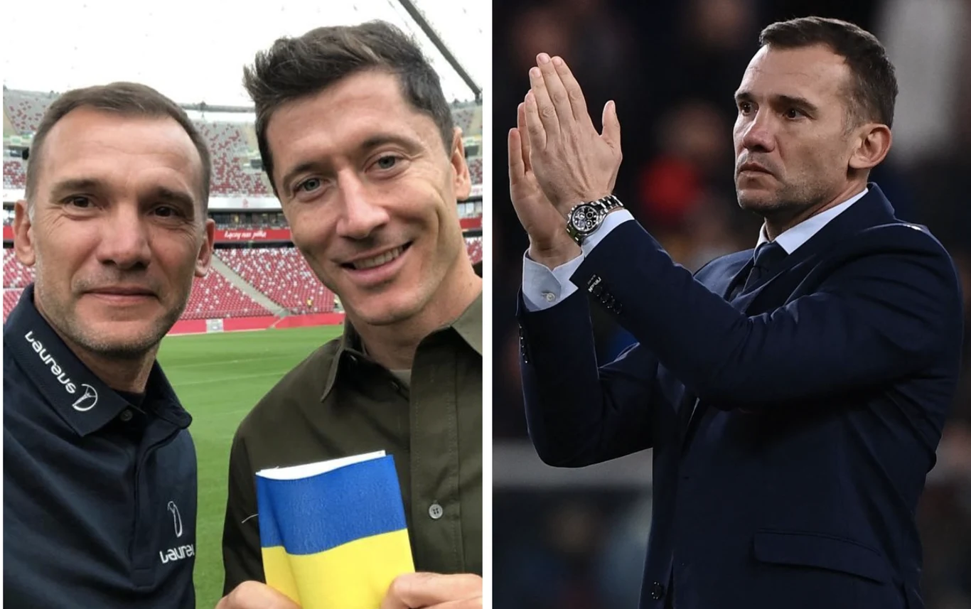 Andrij Szewczenko trzyma kciuki za Polaków na mundialu