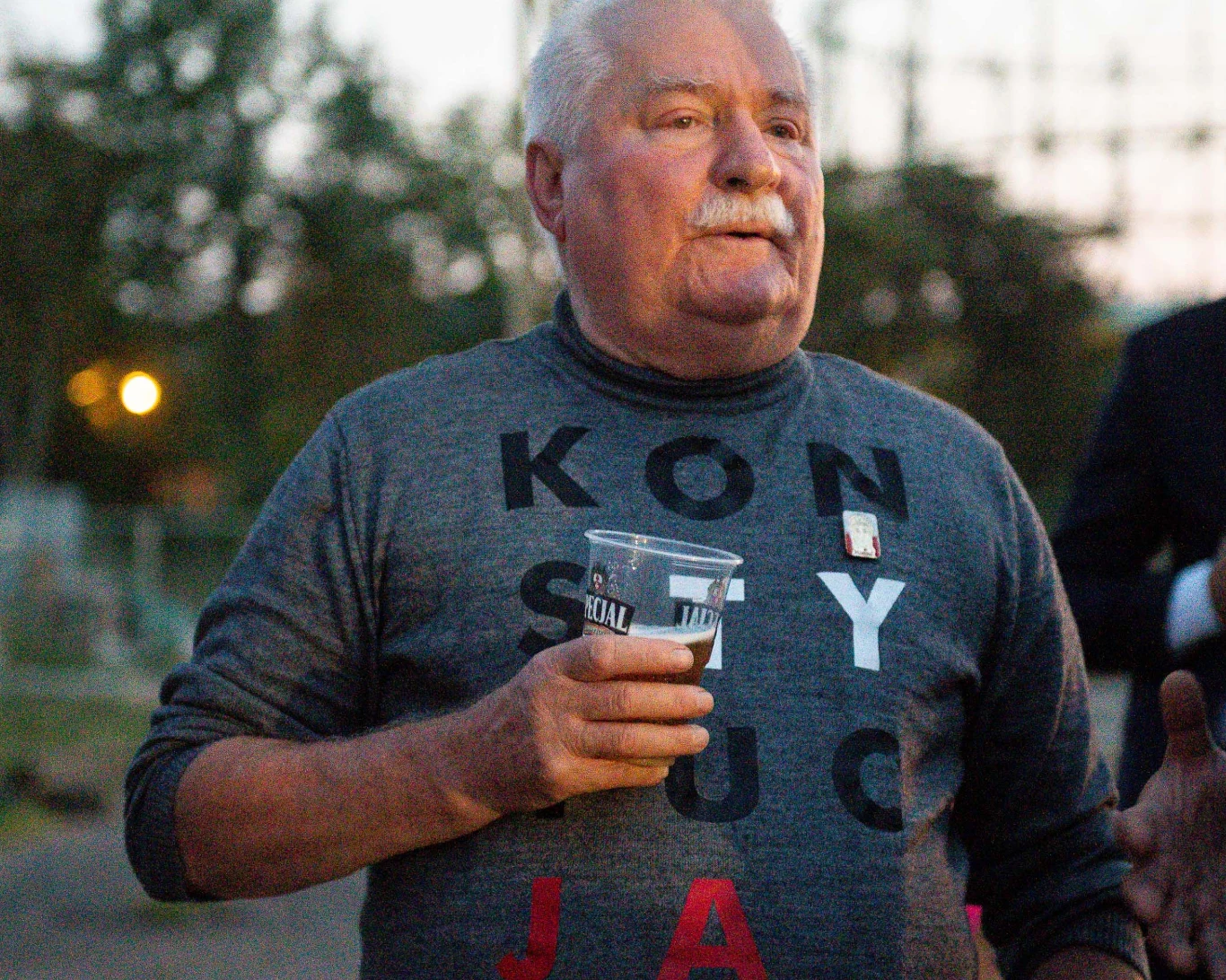 Lech Wałęsa przeszedł na dietę Lech Wałęsa przeszedł na dietę