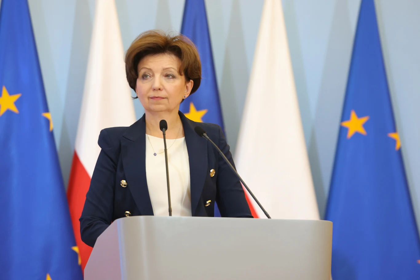Minister rodziny i polityki społecznej Marlena Maląg Minister rodziny i polityki społecznej Marlena Maląg