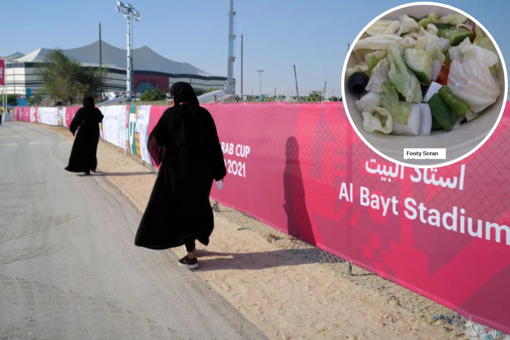 Jedzenie w strefach kibica w Katarze budzi wiele wątpliwości i to nie tylko ze względu na cenę