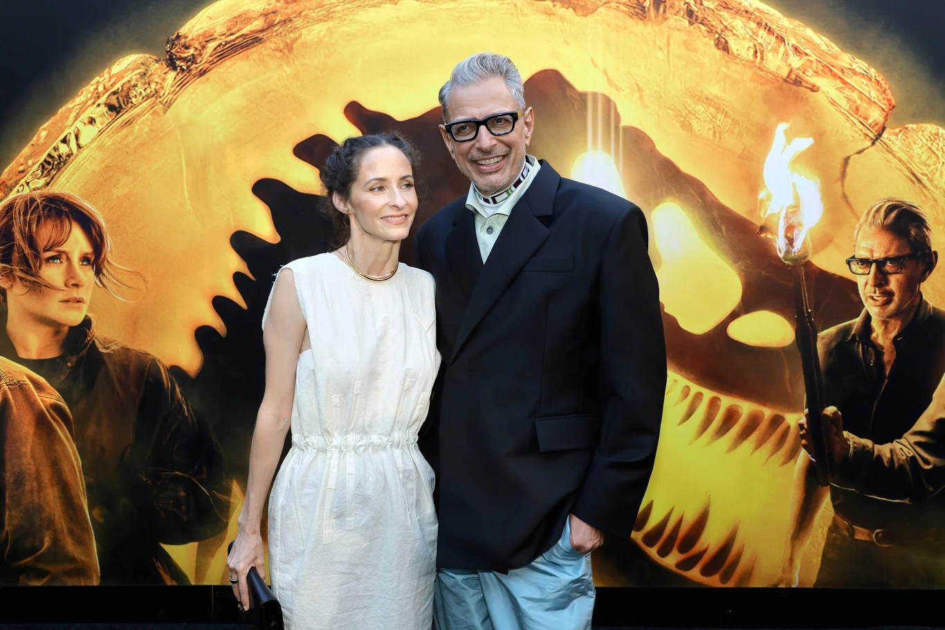Emilie Livingston i Jeff Goldblum